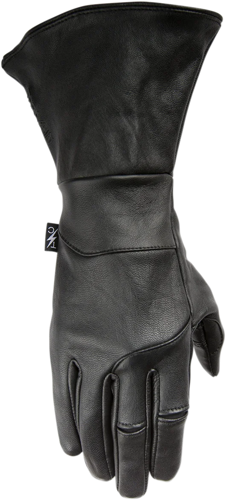 Thrashin Supply Co. Siege Insulated Gauntlet Gloves - Black - Large - Main Product View