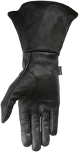 Load image into Gallery viewer, Thrashin Supply Co. Siege Insulated Gauntlet Gloves - Black - Medium - Side View