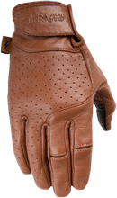 Load image into Gallery viewer, Thrashin Supply Co. Siege Leather Gloves - Black - Large - Back View