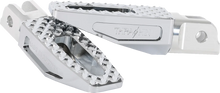 Load image into Gallery viewer, Thrashin Supply Co. Slim P-54 Footpegs - Front - Chrome - Main Product View