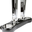 Load image into Gallery viewer, Thrashin Supply Co. Spacers - Riser - 1" - Chrome - Side View