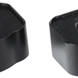 Load image into Gallery viewer, Thrashin Supply Co. Spacers - Riser - 1/2" - Black - Back View