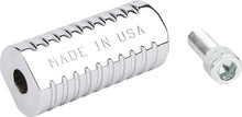 Load image into Gallery viewer, Thrashin Supply Co. Speedway Shifter Peg - Chrome - HD - Back View