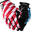 Load image into Gallery viewer, Thrashin Supply Co. Stars &amp; Bolts Stealth Gloves - Black/Gray - 2XL - Additional View 5