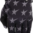 Load image into Gallery viewer, Thrashin Supply Co. Stars &amp; Bolts Stealth Gloves - Black/Gray - XL - Side View