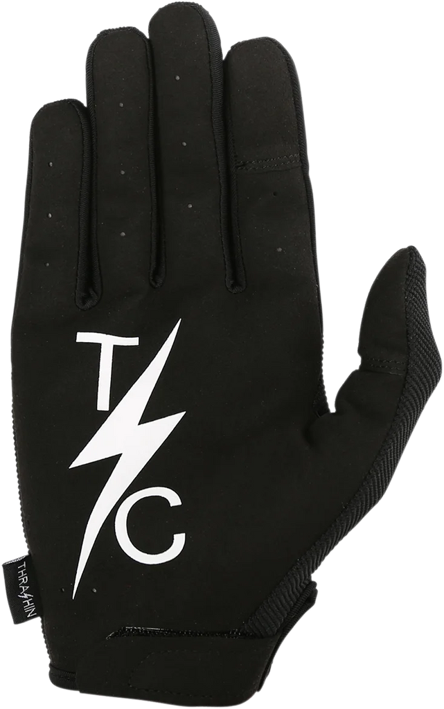 Thrashin Supply Co. Stealth Gloves - Black - 2XL - Side View