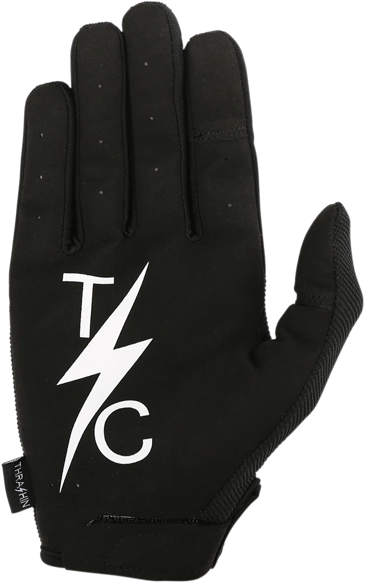 Thrashin Supply Co. Stealth Gloves - Black - Medium - Side View