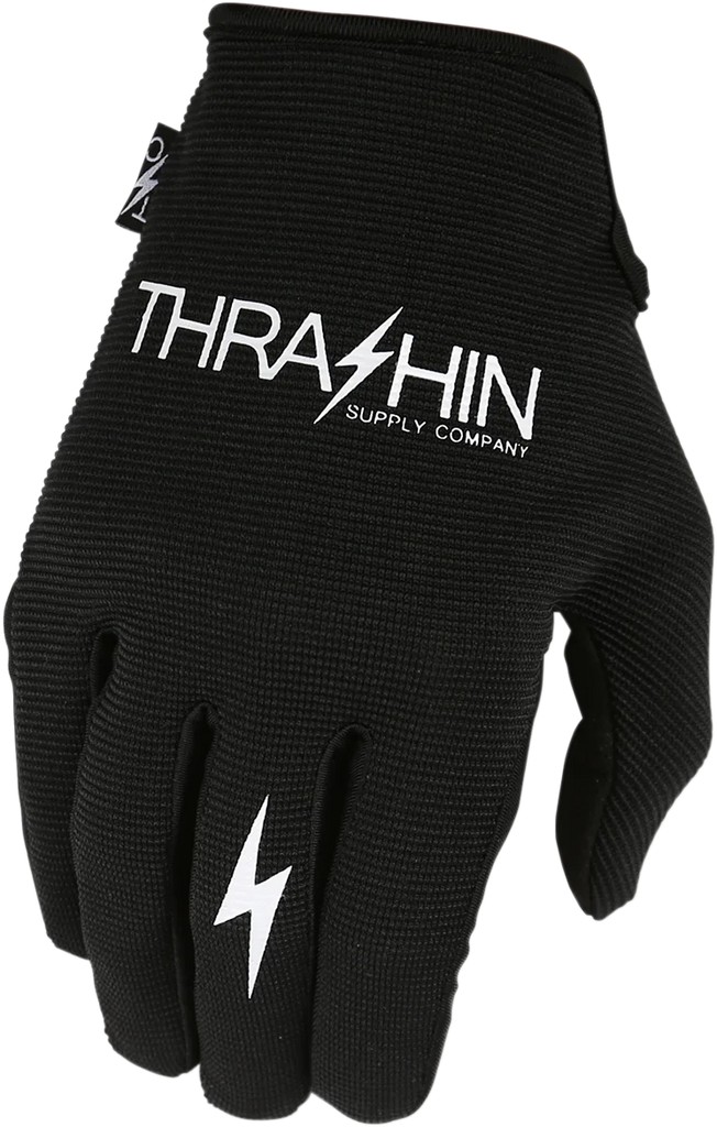 Thrashin Supply Co. Stealth Gloves - Black - Small - Main Product View