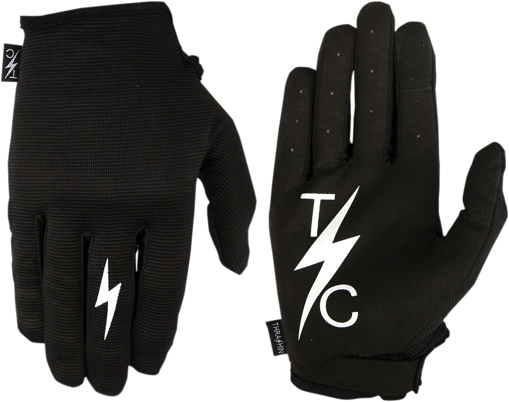 Thrashin Supply Co. Stealth V2 Gloves - Black - XL - Main Product View