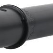 Load image into Gallery viewer, Thrashin Supply Co. Throttle Tube - Knurled - 1" - Touring TBW - Side View