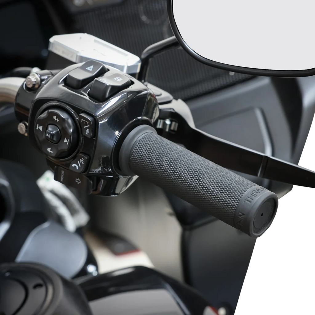 Thrashin Supply Co. Throttle Tube - Knurled - 1" - Touring TBW - Additional View 5