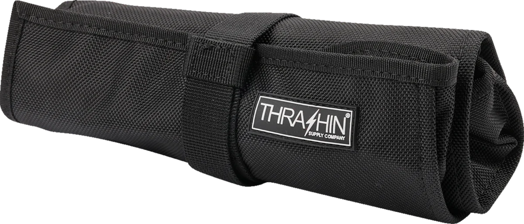 Thrashin Supply Co. Tool Roll - V2 - Black - Main Product View
