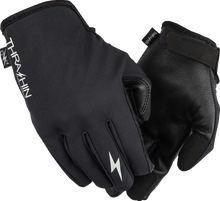 Load image into Gallery viewer, Thrashin Supply Co. Windbreaker Stealth Gloves - Black - Large - Side View