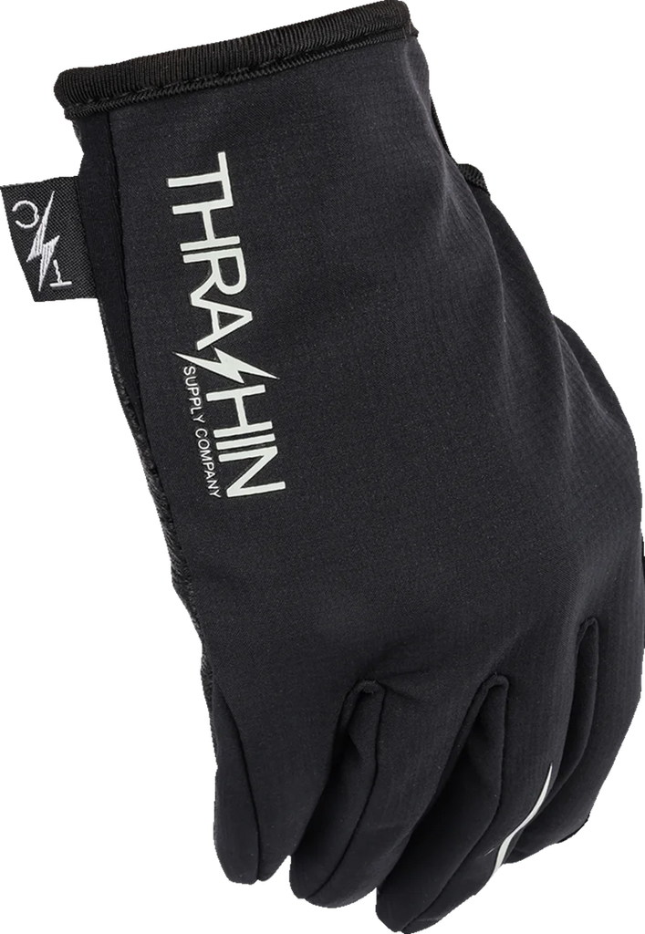 Thrashin Supply Co. Windbreaker Stealth Gloves - Black - Small - Main Product View