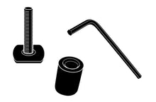 Load image into Gallery viewer, Thule Adapter Kit - T-Track Accessory Kit for All Thule Aluminum Bars - Black - Detail View