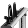 Load image into Gallery viewer, Thule Aero Load Stops (Multi-Position / T-Track Compatible) 4 Pack - Black - Installation View