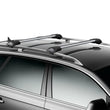 Load image into Gallery viewer, Thule AeroBlade Edge L Flush Mount Load Bar (Single Bar) - Black - Installation View