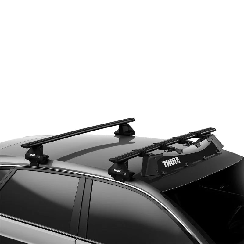 Thule AirScreen XT Roof Rack Wind Fairing L - 44in. (Black) - Back View