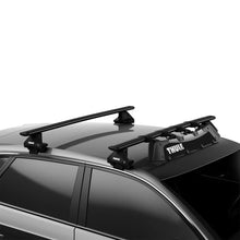Load image into Gallery viewer, Thule AirScreen XT Roof Rack Wind Fairing M - 38in. (Black) - Side View