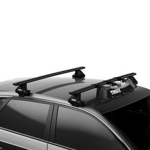 Load image into Gallery viewer, Thule AirScreen XT Roof Rack Wind Fairing S - 32in. (Black) - Installation View