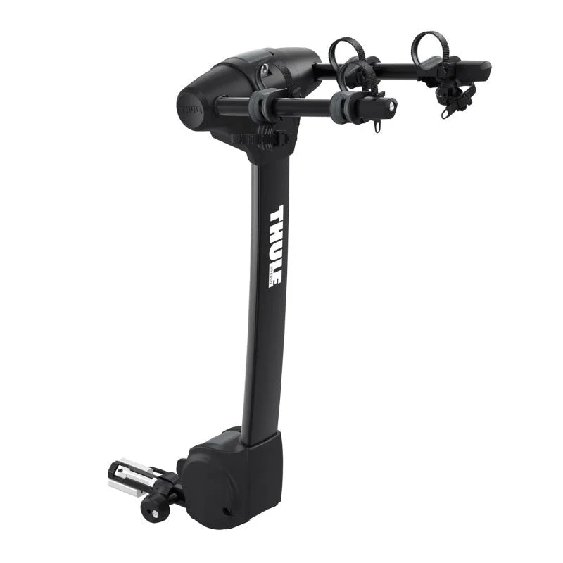 Thule Apex XT 2 - Hanging Hitch Bike Rack w/HitchSwitch Tilt-Down (Up to 2 Bikes) - Black - Side View