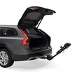 Load image into Gallery viewer, Thule Apex XT 2 - Hanging Hitch Bike Rack w/HitchSwitch Tilt-Down (Up to 2 Bikes) - Black - Back View