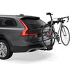Load image into Gallery viewer, Thule Apex XT 2 - Hanging Hitch Bike Rack w/HitchSwitch Tilt-Down (Up to 2 Bikes) - Black - Installation View