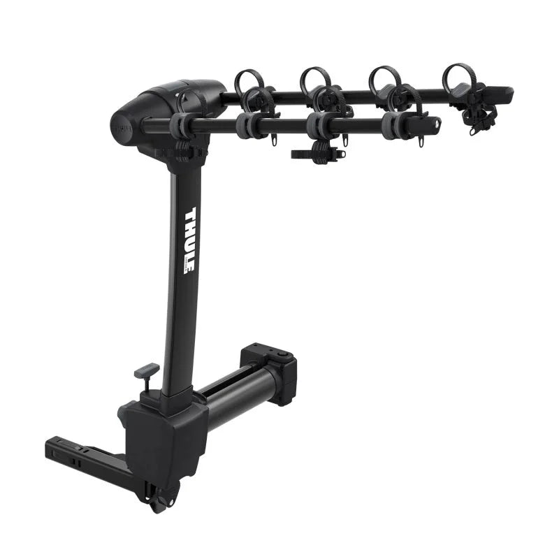 Thule Apex XT Swing 4 - Hanging Hitch Bike Rack w/Swing-Away Arm (Up to 4 Bikes) - Black - Side View