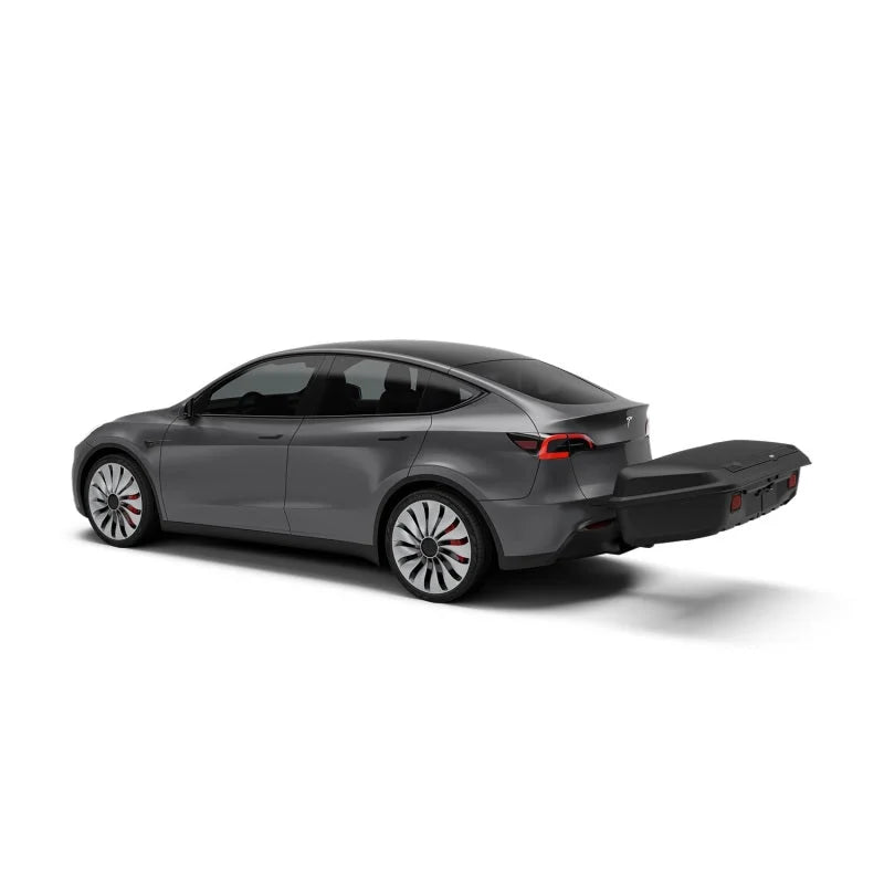 Thule Arcos Hitch-Mount Cargo Box (Box ONLY - Requires Platform PN 906301) - Black - Installation View