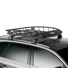 Load image into Gallery viewer, Thule Canyon XT Roof Basket w/Mounting Hardware - Black - Main Product View
