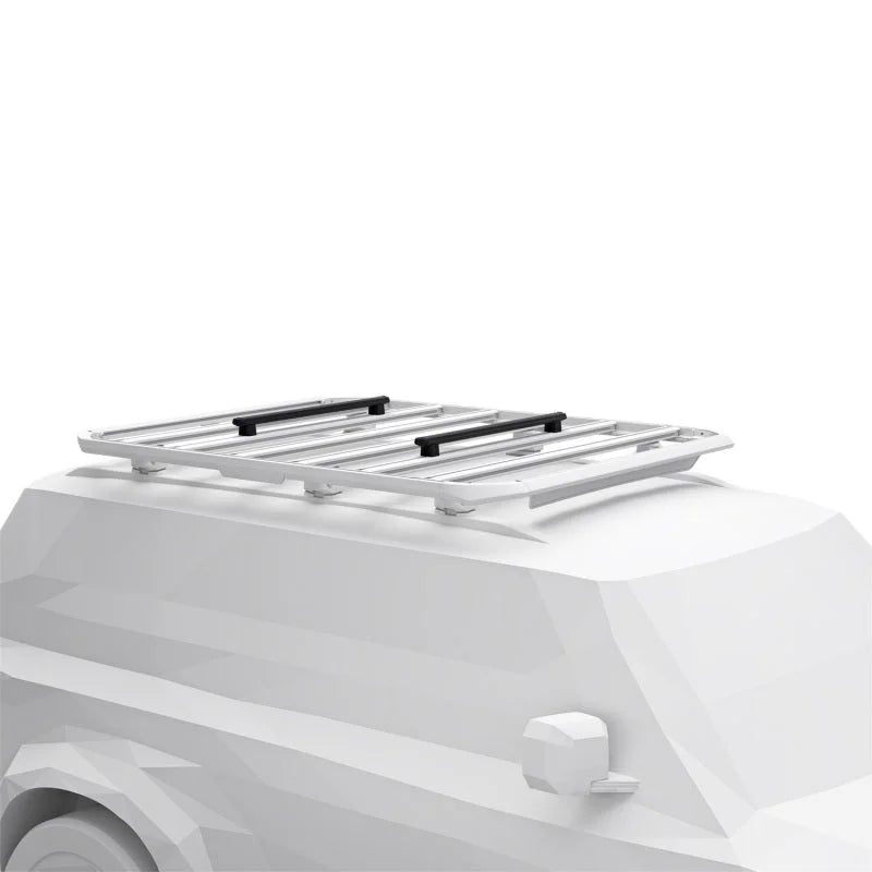 Thule Caprock Roof Platform Cargo Box Kit (Rails ONLY - Req. Caprock Platform) - Black - Detail View