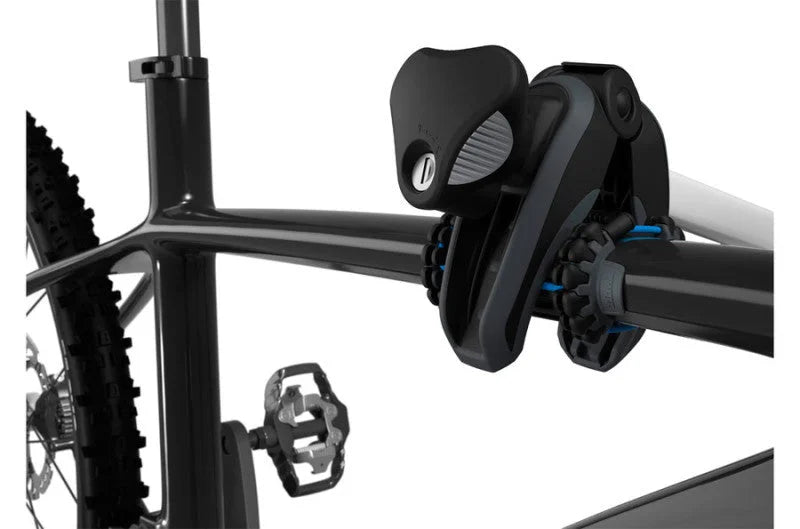 Thule Carbon Frame Protector Adapter (for Thule Racks w/Torque Limiter Knob) - Black - Installation View