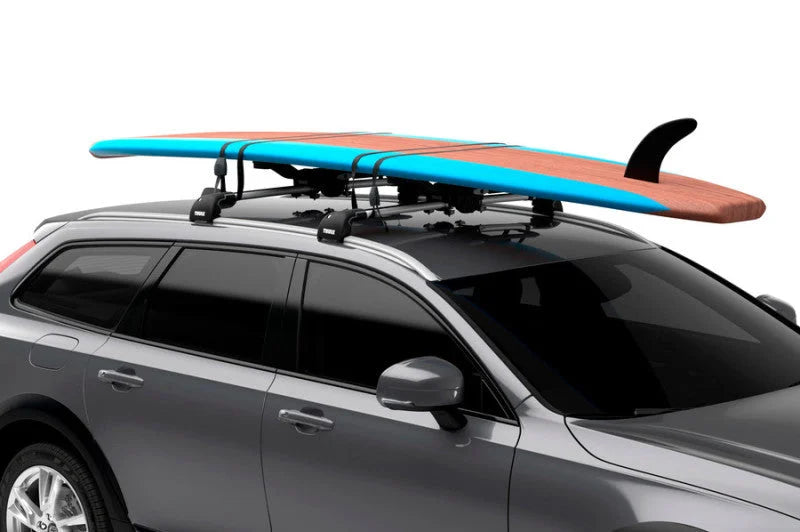 Thule Compass 4-in-1 Water Sport Roof Top Carrier (w/Integrated StrapCatch) - Black - Additional View 5