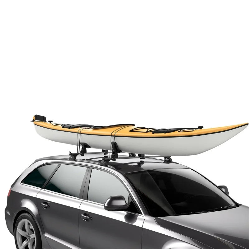 Thule DockGlide Kayak Saddle - Black - Installation View