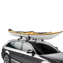 Load image into Gallery viewer, Thule DockGlide Kayak Saddle - Black - Installation View