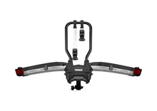 Load image into Gallery viewer, Thule EasyFold XT 2 - Fully Foldable Platform Hitch Bike Rack (Up to 2 Bikes) - Black/Silver - Main Product View