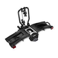 Load image into Gallery viewer, Thule EasyFold XT 2 - Fully Foldable Platform Hitch Bike Rack (Up to 2 Bikes) - Black/Silver - Side View