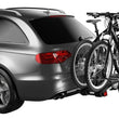Load image into Gallery viewer, Thule EasyFold XT 2 - Fully Foldable Platform Hitch Bike Rack (Up to 2 Bikes) - Black/Silver - Back View