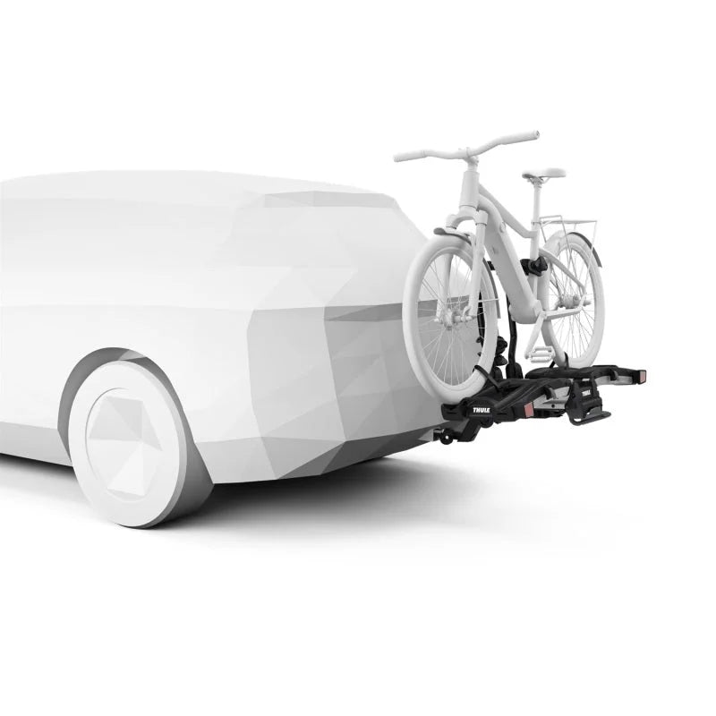 Thule EasyFold XT 2 - Fully Foldable Platform Hitch Bike Rack (Up to 2 Bikes) - Black/Silver - Additional View 7