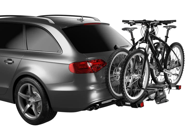 Thule EasyFold XT 2 - Fully Foldable Platform Hitch Bike Rack (Up to 2 Bikes) - Black/Silver - Additional View 10