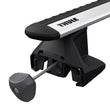 Load image into Gallery viewer, Thule Evo Clamp Load Carrier Feet (Vehicles w/o Pre-Existing Roof Rack Attachment Points) - Black - Side View