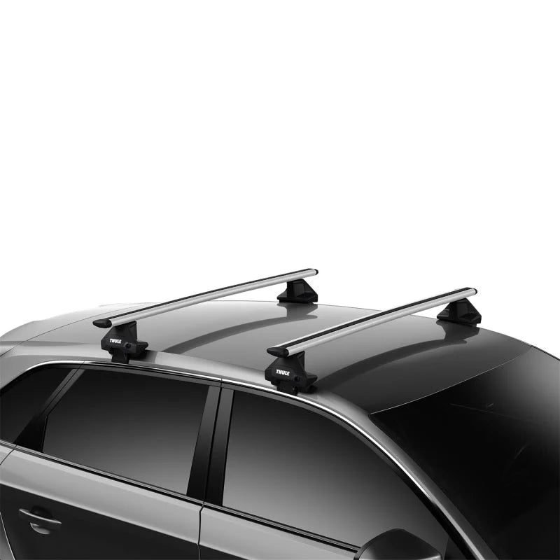Thule Evo Clamp Load Carrier Feet (Vehicles w/o Pre-Existing Roof Rack Attachment Points) - Black - Back View