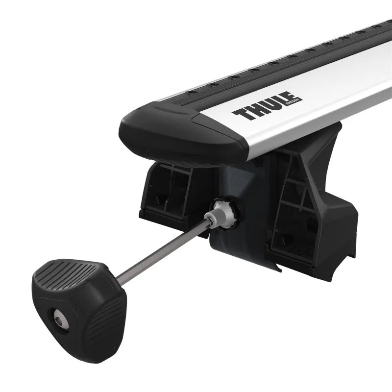 Thule Evo Flush Load Carrier Feet (Vehicles w/Flush Railings) - Black - Main Product View