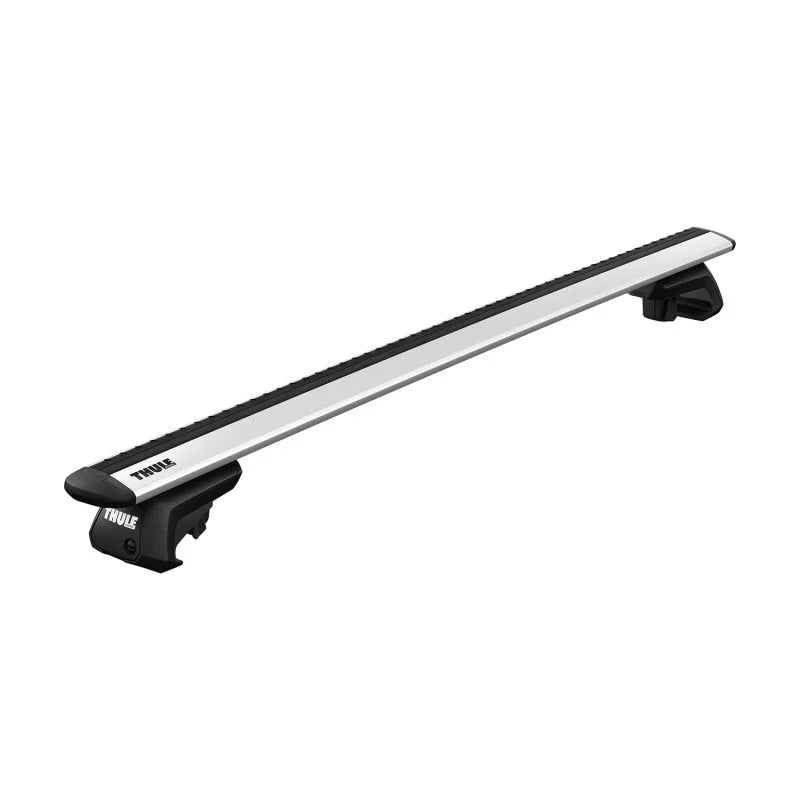 Thule Evo Raised Rail Load Carrier Feet (Vehicles w/Raised Railings) - Black - Installation View