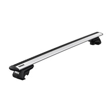 Load image into Gallery viewer, Thule Evo Raised Rail Load Carrier Feet (Vehicles w/Raised Railings) - Black - Installation View