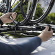Load image into Gallery viewer, Thule FastRide Fork-Mount Roof Bike Rack (For Quick-Release Bikes/Adapter Req. for Thru-Axle) - Blk - Additional View 6