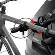 Load image into Gallery viewer, Thule Gateway Pro 2 Hanging-Style Trunk Bike Rack w/Anti-Sway Cages (Up to 2 Bikes) - Black - Installation View