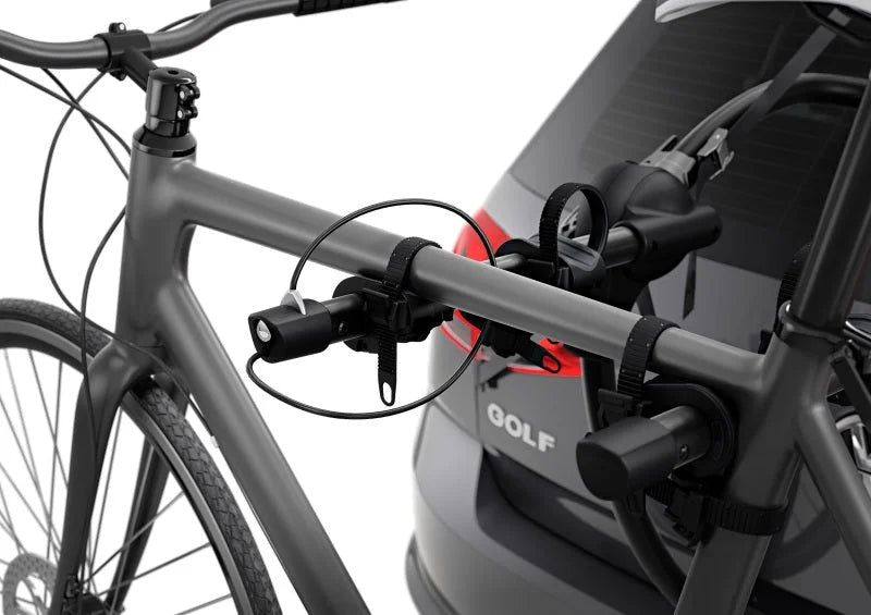 Thule Gateway Pro 2 Hanging-Style Trunk Bike Rack w/Anti-Sway Cages (Up to 2 Bikes) - Black - Additional View 7