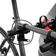 Load image into Gallery viewer, Thule Gateway Pro 3 Hanging-Style Trunk Bike Rack w/Anti-Sway Cages (Up to 3 Bikes) - Black - Back View