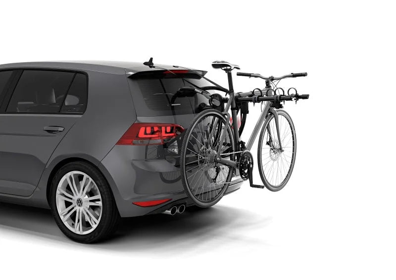 Thule Gateway Pro 3 Hanging-Style Trunk Bike Rack w/Anti-Sway Cages (Up to 3 Bikes) - Black - Additional View 11